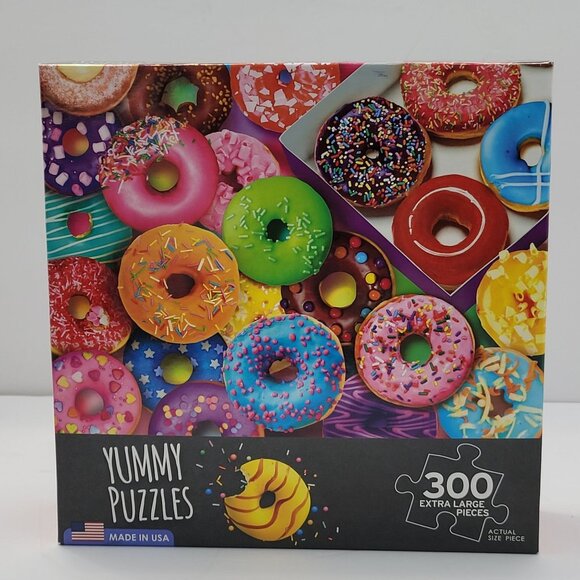 Cra-Z-Art Yummy Puzzles Other - Cra-Z-Art Yummy Puzzles 300 Extra Large Pieces Jigsaw Puzzles NIB